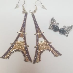 Effiel Tower Earring lot